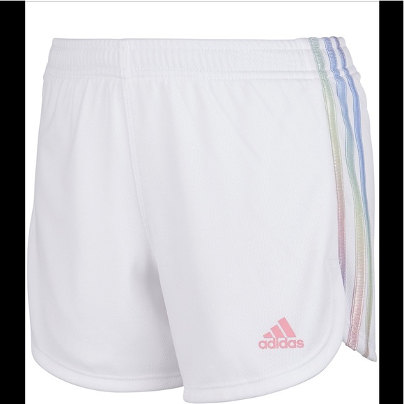 adidas rainbow shorts